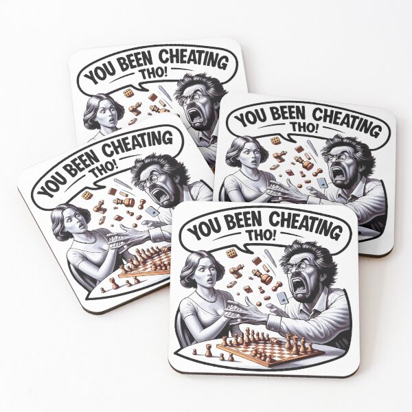 Item preview, You Been Cheating Tho: Board Game Dispute designed and sold by LexicalLegend.