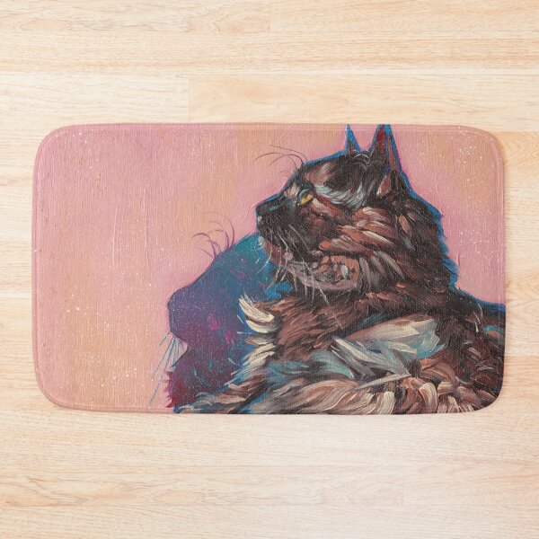 Item preview, Cat portrait oil painting Me and my soul designed and sold by Yue Zeng Art Studio.