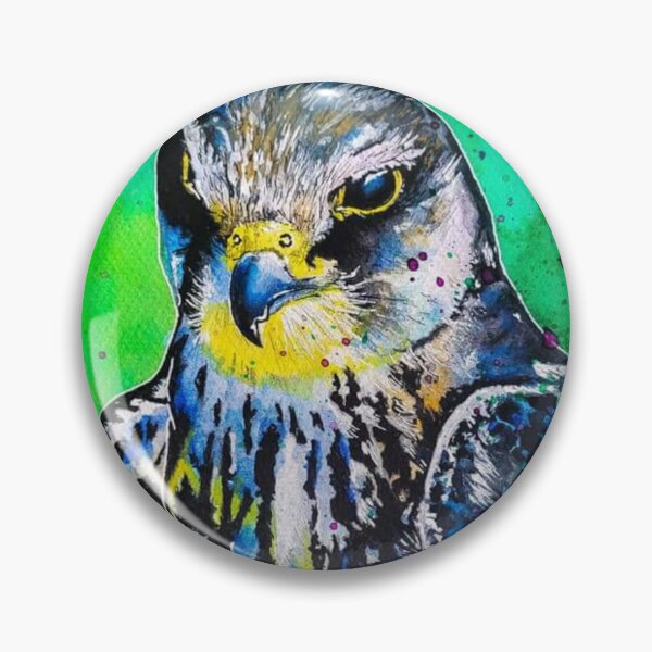 Item preview, Hobby falcon watercolour painting  designed and sold by AderynValentine.