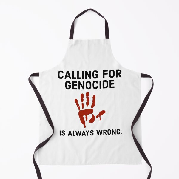 Item preview, Calling for genocide is always wrong.  designed and sold by Rachel the Artist .