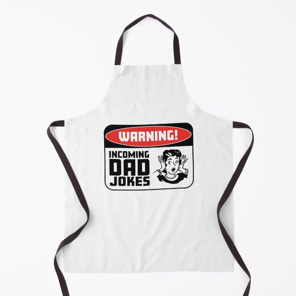 Item preview, Warning Incoming Dad Jokes - Bad Jokes  designed and sold by Vision-Tees.