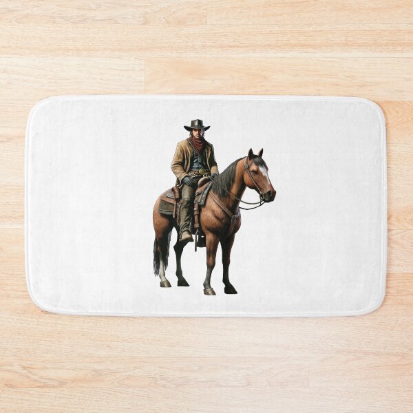 Item preview, Cowboy on a Horse in the Old Wild West in 1800s and 1900s designed and sold by kylmllr101684.