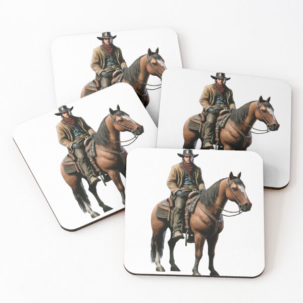 Item preview, Cowboy on a Horse in the Old Wild West in 1800s and 1900s designed and sold by kylmllr101684.