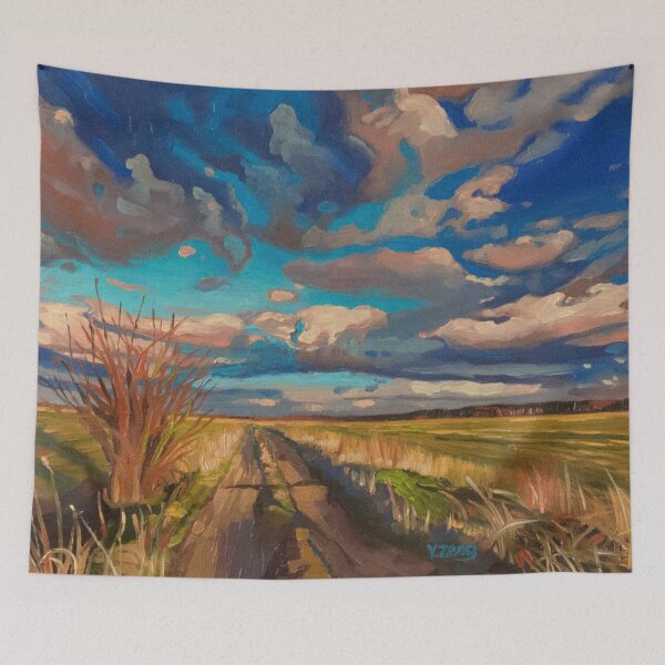 Artikelvorschau, Landscape study #8 oil painting entworfen und verkauft von Yue Zeng Art Studio.