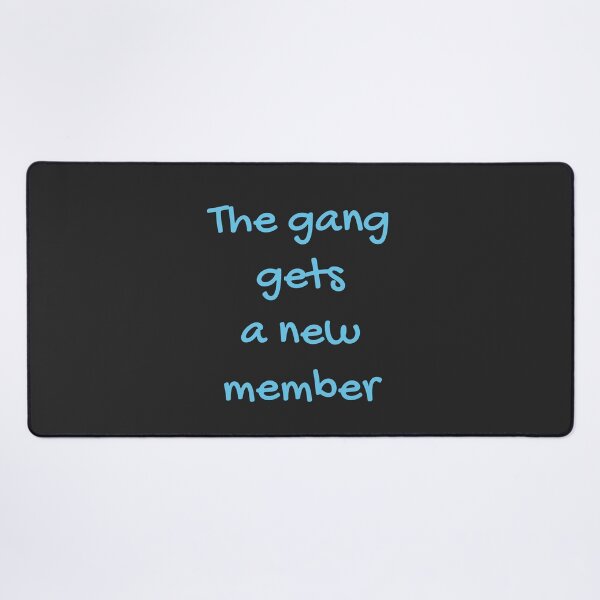 Item preview, The gang gets a new member - Kids designed and sold by AI-Crafted.