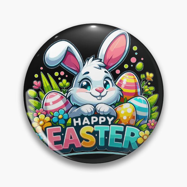 Item preview, Happy Easter - Easter Bunny Illustration designed and sold by MrERNST.