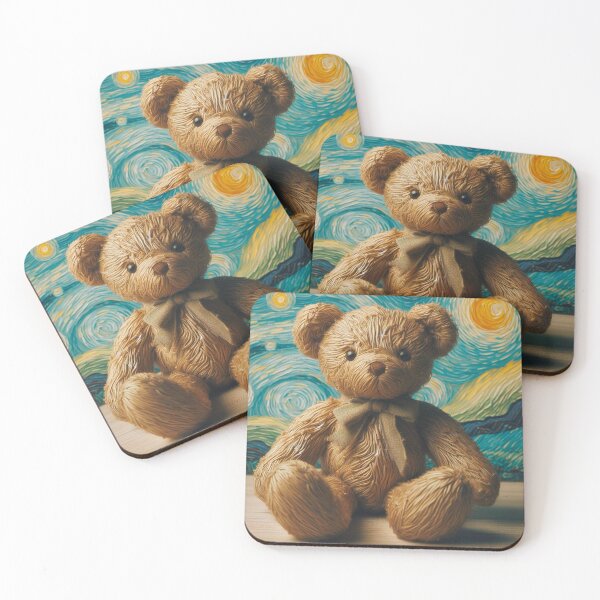 Item preview, Painting of a Teddy Bear designed and sold by Star-Fragment.