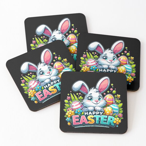 Item preview, Happy Easter - Easter Bunny Illustration designed and sold by MrERNST.