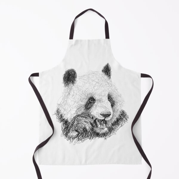 Item preview, Panda Scribble Art designed and sold by CaroScribbles.