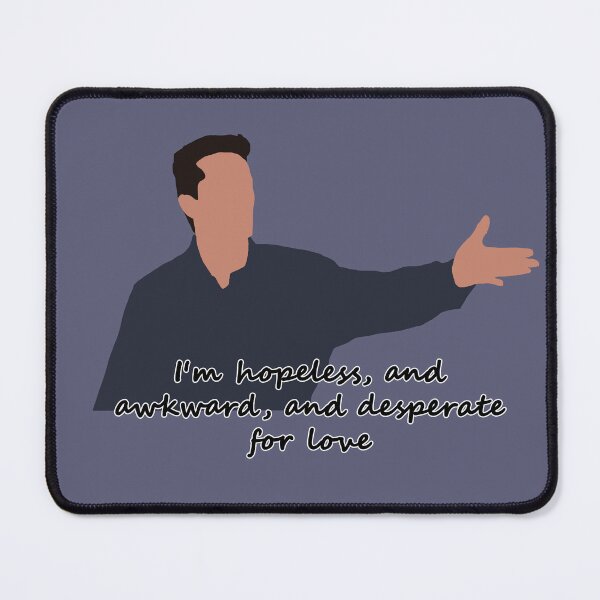Item preview, Matthew Perry Chandler quote designed and sold by StylishDesigns_ByJohn.