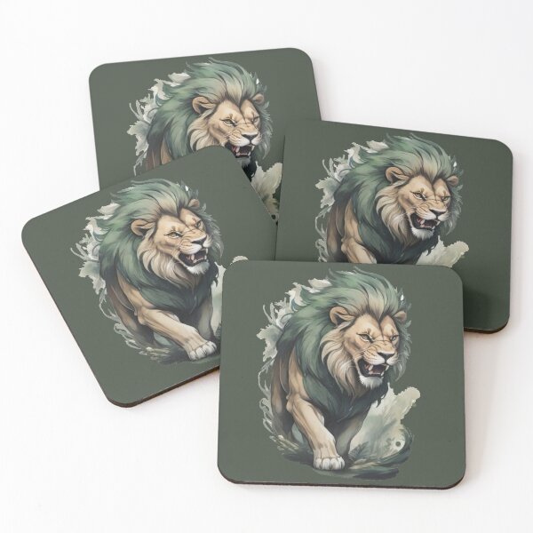 Item preview, Fierce Angry Lion designed and sold by WildArtista.