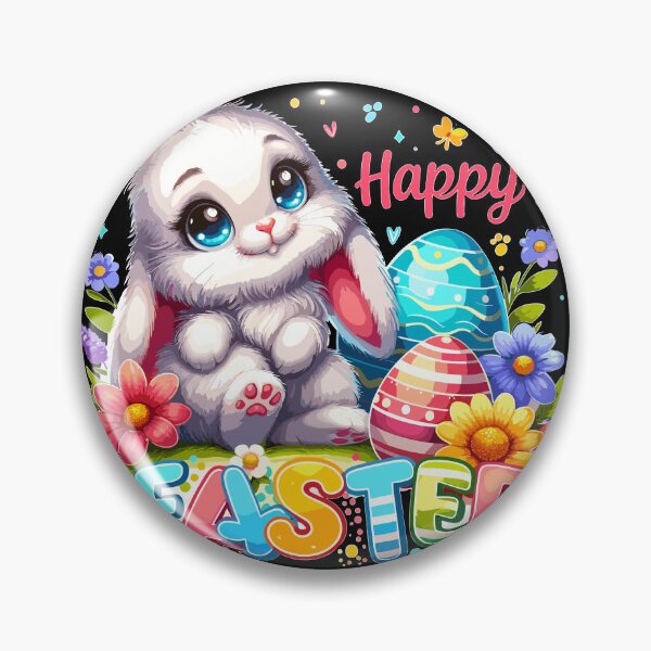 Item preview, Happy Easter - Easter Bunny Illustration designed and sold by MrERNST.