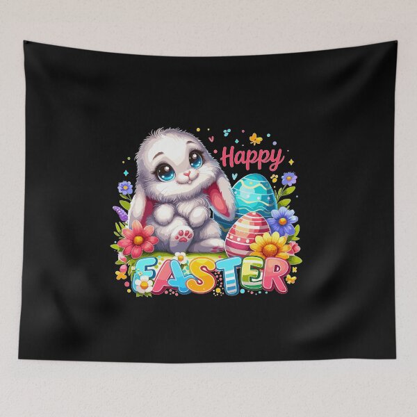 Item preview, Happy Easter - Easter Bunny Illustration designed and sold by MrERNST.