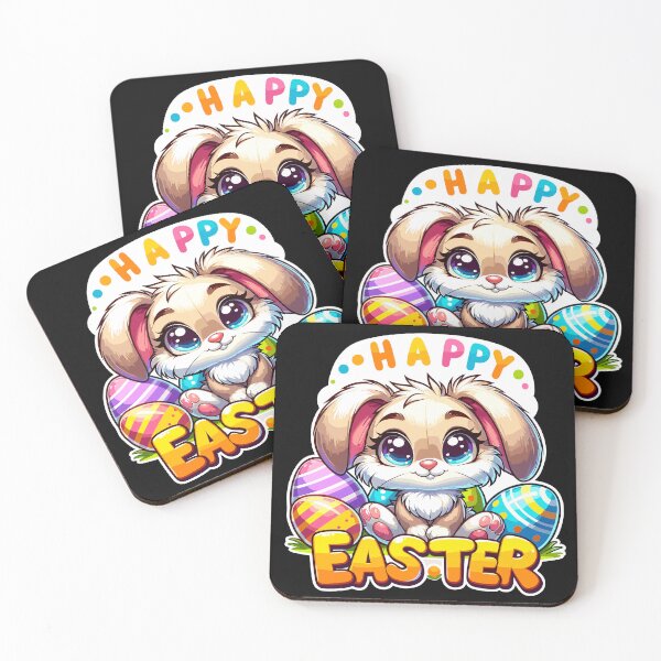 Item preview, Happy Easter - Easter Bunny Illustration designed and sold by MrERNST.