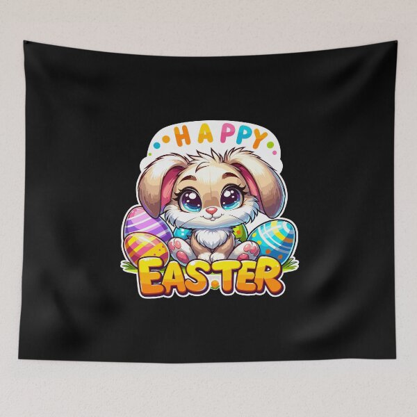 Item preview, Happy Easter - Easter Bunny Illustration designed and sold by MrERNST.