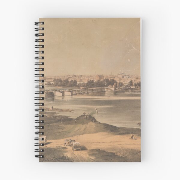 Item preview, Vintage Pictorial View of Richmond VA (1853) designed and sold by BravuraMedia.
