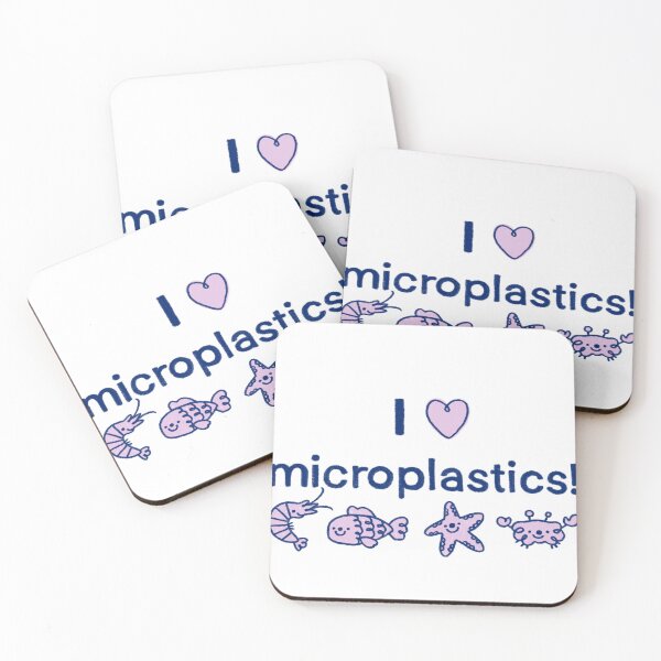 Item preview, I Love Microplastics! designed and sold by The Pink Cicada.