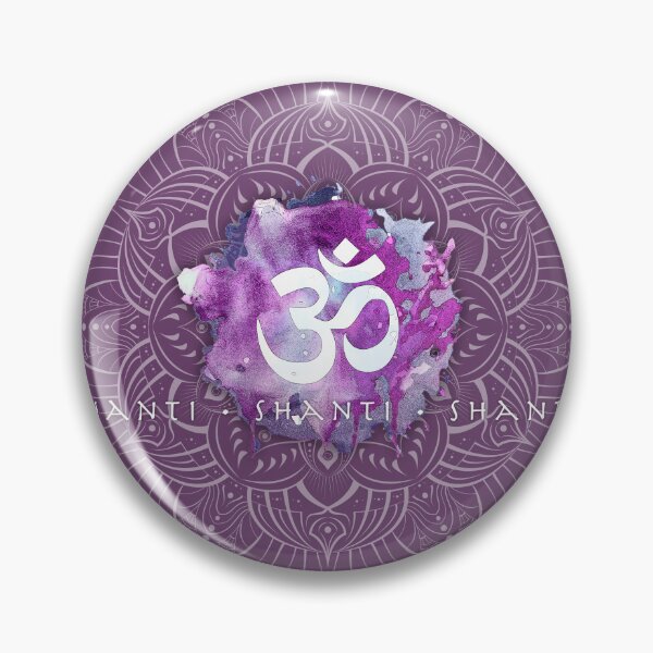 Item preview, OM Shanti Shanti Spiritual Mandala designed and sold by Bolly & Maple.