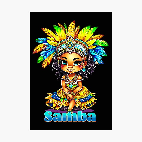 Item preview, Samba Carnival Girl designed and sold by HolidayBug.