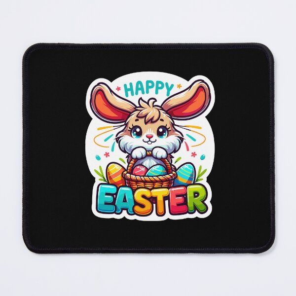 Item preview, Happy Easter - Easter Bunny Illustration designed and sold by MrERNST.