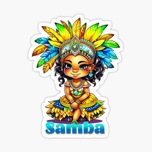 Item preview, Samba Carnival Girl designed and sold by HolidayBug.