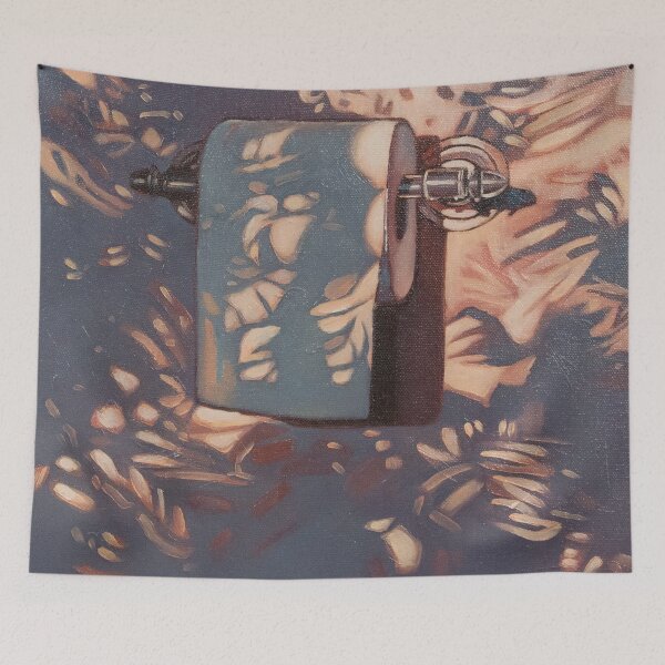 Item preview, Treasure of 2020 toilet paper Oil painting designed and sold by Yue Zeng Art Studio.