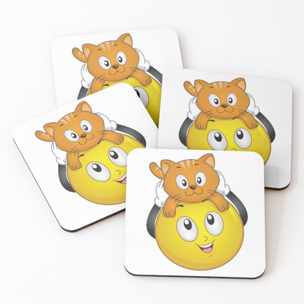 Item preview, Cheerful Cat Smiles , smily cat designed and sold by Ikra Best.