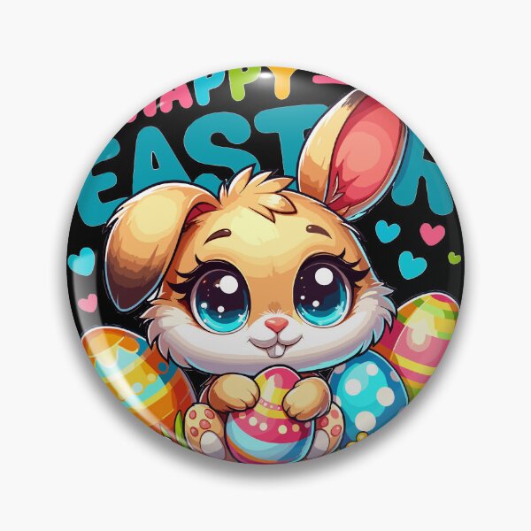 Item preview, Happy Easter - Easter Bunny Illustration designed and sold by MrERNST.
