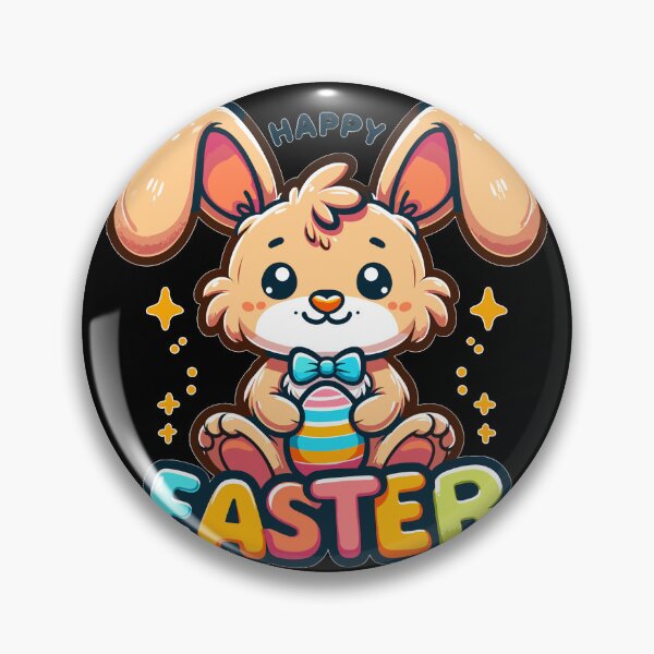 Item preview, Happy Easter - Easter Bunny Illustration designed and sold by MrERNST.