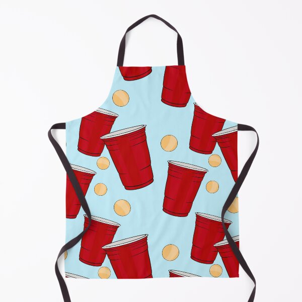 Item preview, Playful Pong Party: Red Cups and Ping Pong Balls Pattern designed and sold by Vnouk.
