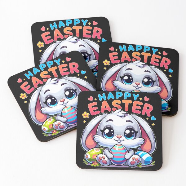 Item preview, Happy Easter - Easter Bunny Illustration designed and sold by MrERNST.