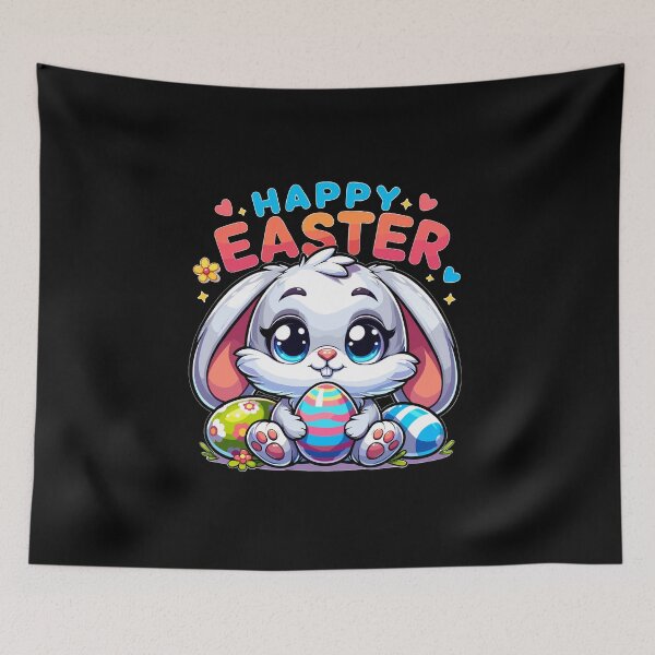 Item preview, Happy Easter - Easter Bunny Illustration designed and sold by MrERNST.