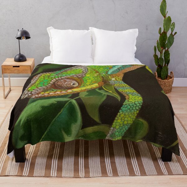 Item preview, Chameleon portrait designed and sold by Yue Zeng Art Studio.