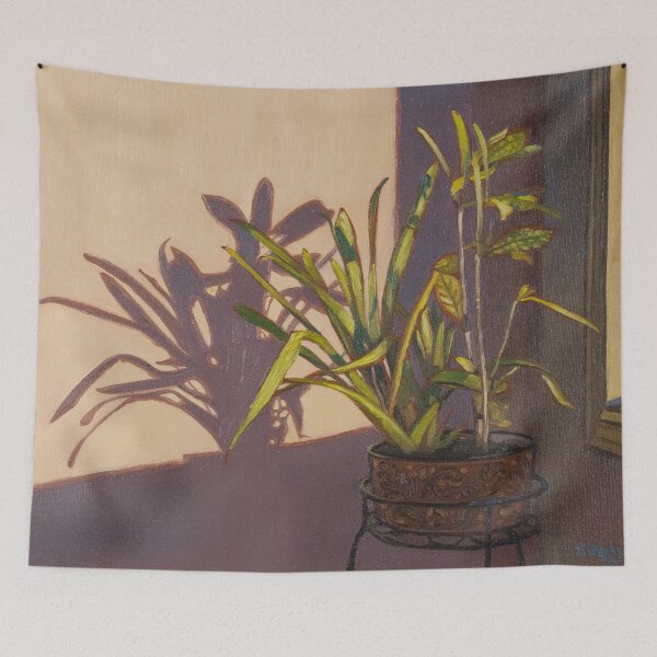 Item preview, 3pm in winter oil painting still life designed and sold by Yue Zeng Art Studio.