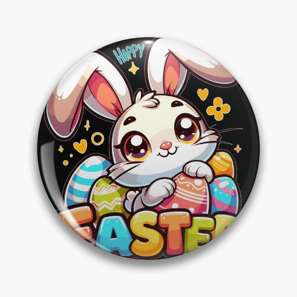 Item preview, Happy Easter - Easter Bunny Illustration designed and sold by MrERNST.