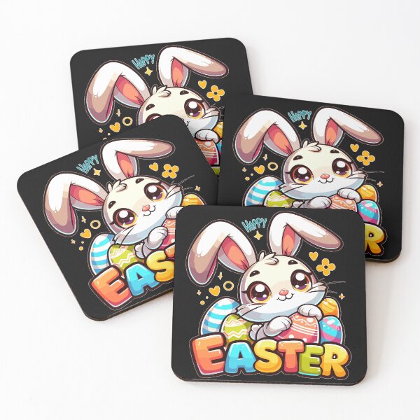 Item preview, Happy Easter - Easter Bunny Illustration designed and sold by MrERNST.