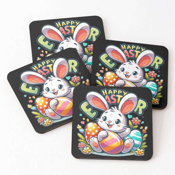 Item preview, Happy Easter - Easter Bunny Illustration designed and sold by MrERNST.