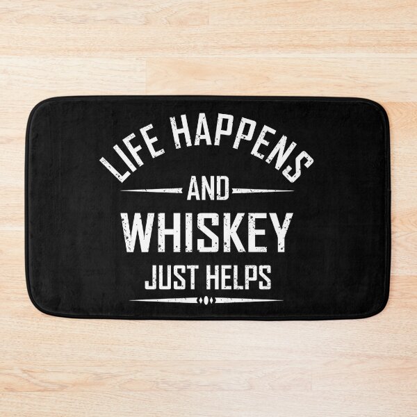 Item preview, Whiskey helps Funny drinking quote lover whisky drinker sayings jokes slogan designed and sold by Alexaltay.