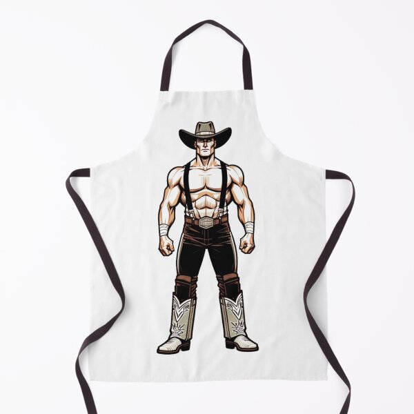 Item preview, Cowboy Pro Wrestler with Suspenders and a Belt designed and sold by kylmllr101684.