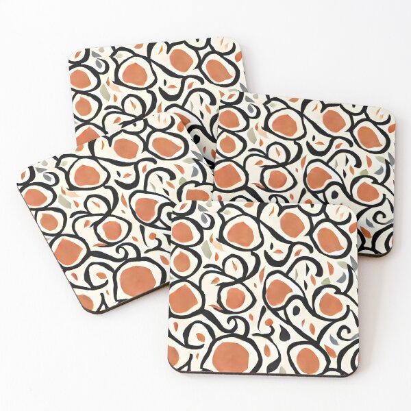 Item preview, Orange Abstract designed and sold by Poetic Patterns Studio.