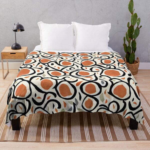 Item preview, Orange Abstract designed and sold by Poetic Patterns Studio.