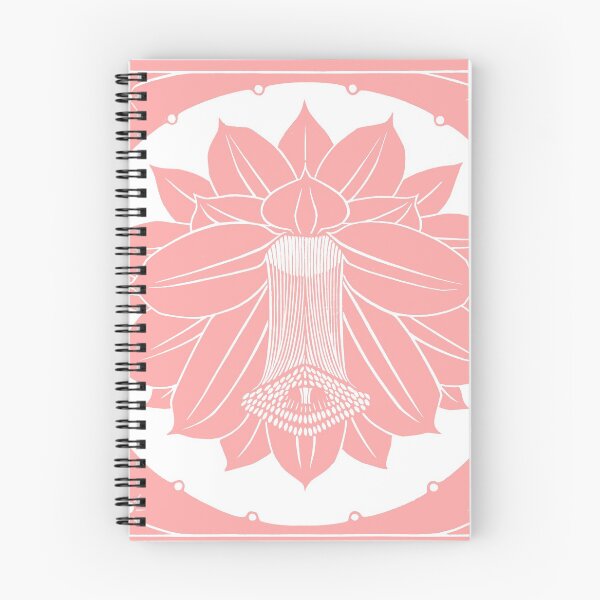 Item preview, Estampado de flores rosadas designed and sold by Pegasene.