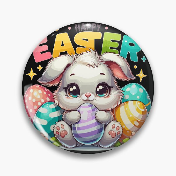 Item preview, Happy Easter - Easter Bunny Illustration designed and sold by MrERNST.