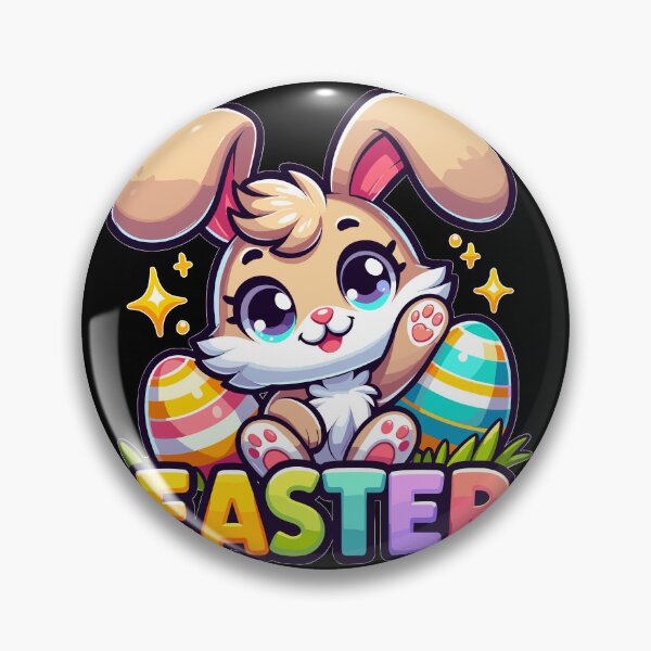 Item preview, Happy Easter - Easter Bunny Illustration designed and sold by MrERNST.