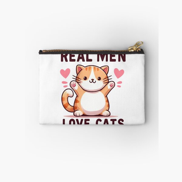 Item preview, REAL MEN LOVE CATS designed and sold by MegzDesign.