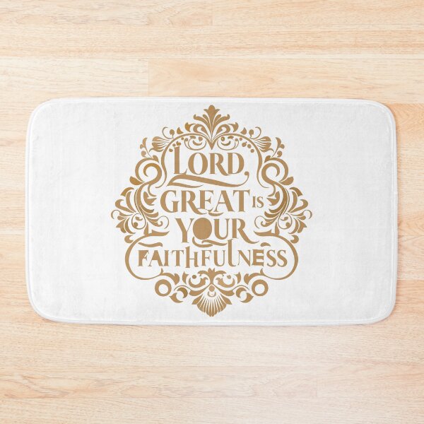 Item preview, Lord Great is Your Faithfulness 3 designed and sold by HahaHandlesHub.