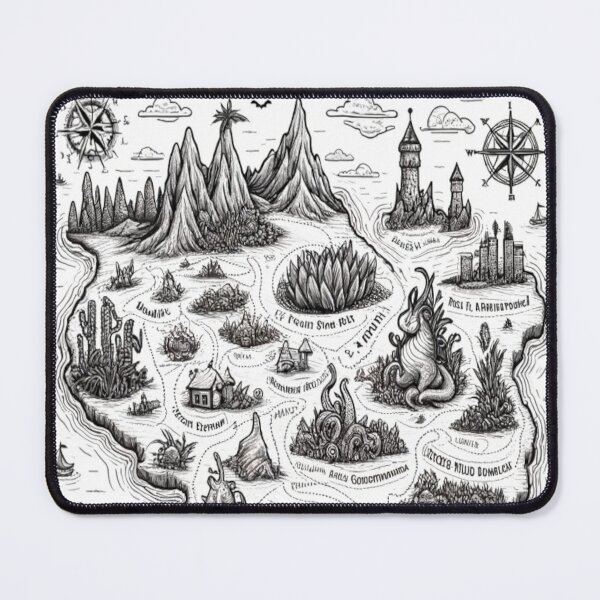 Item preview, Mythical Maps Collection designed and sold by WiltedCabbage.