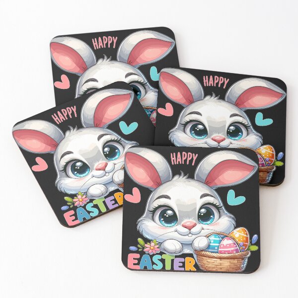 Item preview, Happy Easter - Easter Bunny Illustration designed and sold by MrERNST.