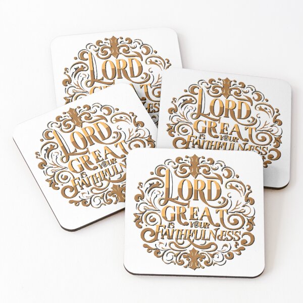 Item preview, Lord Great is Your Faithfulness 4 designed and sold by HahaHandlesHub.
