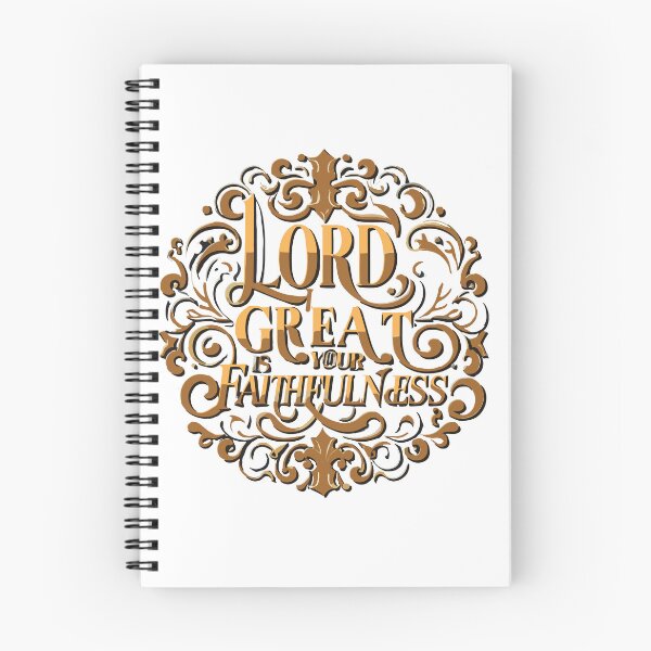 Item preview, Lord Great is Your Faithfulness 4 designed and sold by HahaHandlesHub.